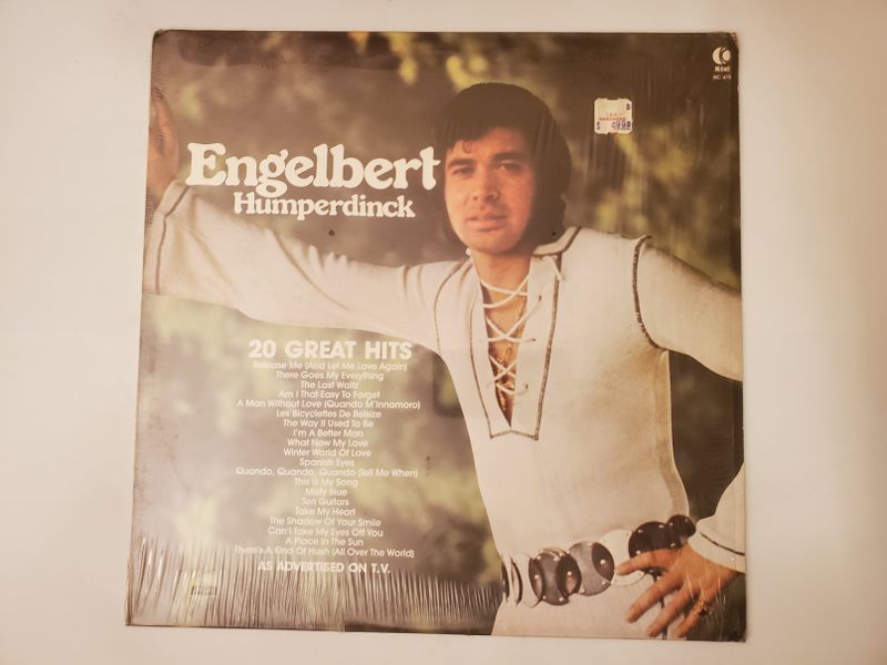 Engelbert Humperdinck 20 Great Hits vinyl record